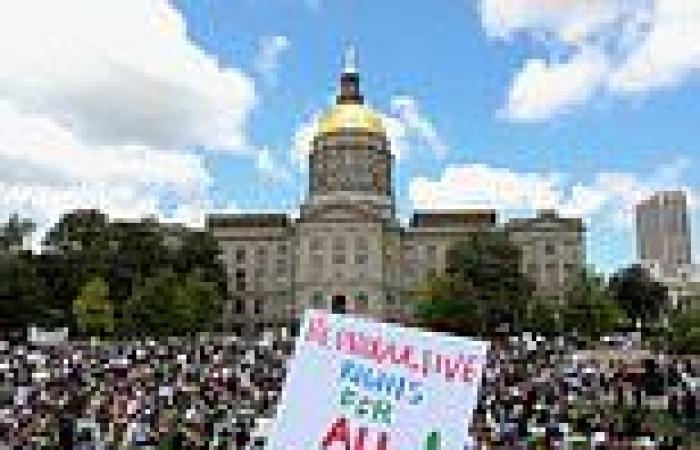 Wednesday 23 November 2022 06:23 PM Georgia Supreme Court brings back six-week abortion BAN as it considers appeal trends now