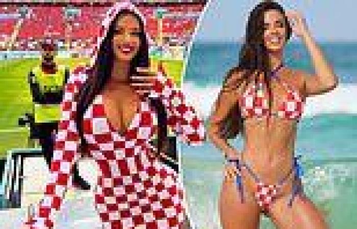 sport news World Cup's sexiest fan Ivana Knoll slams Qatar's 'circus' FIFA World Cup after ... trends now