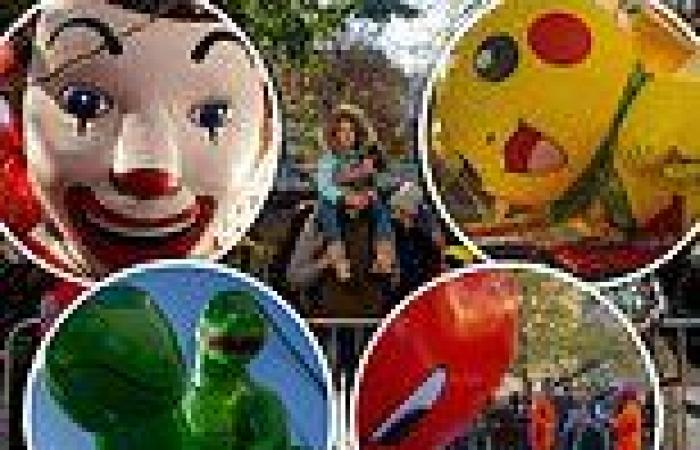 Thursday 24 November 2022 01:26 AM Macy's Thanksgiving Day Parade balloons pumped up ahead of 2022 spectacular ... trends now