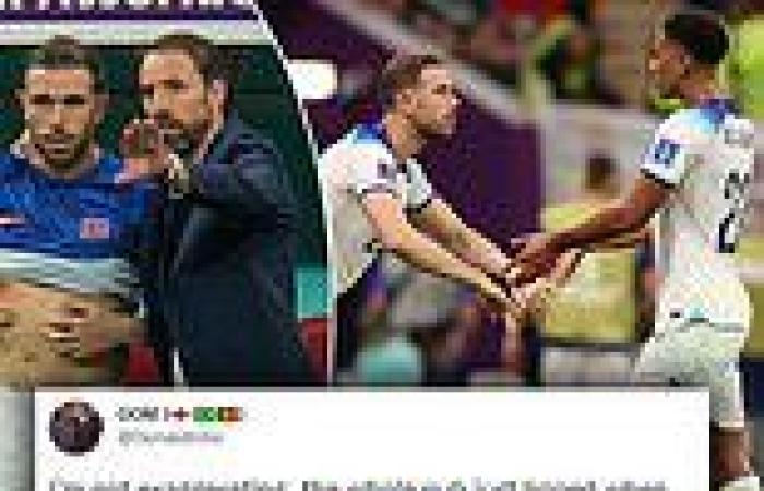 sport news England fans slam Gareth Southgate for Jordan Henderson sub vs USA trends now