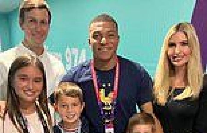 sport news Kylian Mbappe takes pictures with Ivanka Trump, Jared Kushner and family after ... trends now