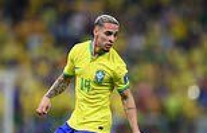 sport news Brazil are hit by a SICKNESS BUG as Antony, Lucas Paqueta and Alisson are ... trends now