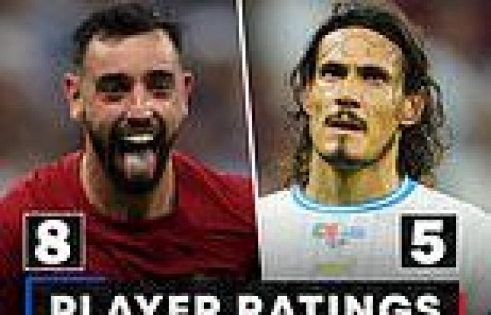 sport news Portugal 2-0 Uruguay PLAYER RATINGS: Bruno Fernandes steals the show from ... trends now