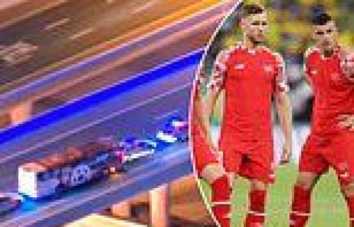 sport news Switzerland team bus crashes into a police car prior to their game against ... trends now