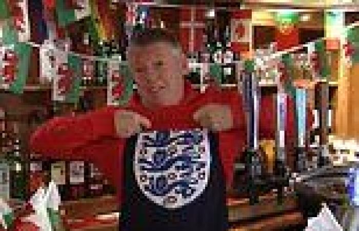 Tuesday 29 November 2022 01:42 PM Pub landlord BOOED as he reveals he's a Three Lions supporter in village on ... trends now