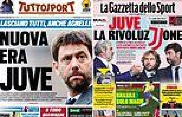 sport news Italian media react to stunning board resignations at Juventus trends now