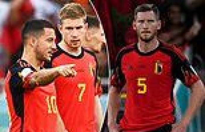 sport news Belgium trio Kevin de Bruyne, Jan Vertonghen and captain Eden Hazard 'CLASHED' ... trends now