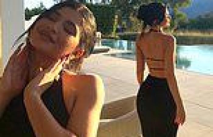 Tuesday 29 November 2022 04:15 AM Kylie Jenner stuns in backless black halter dress while standing out on a ... trends now