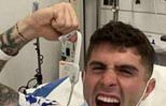 sport news Picture of Christian Pulisic celebrating from HOSPITAL surfaces as US star says ... trends now