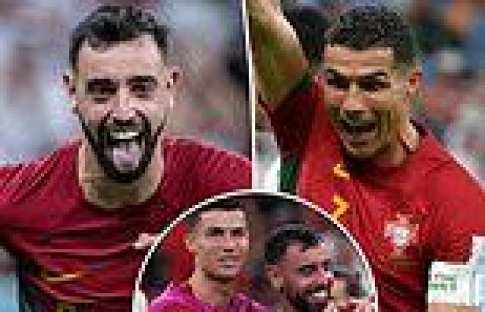 sport news Bruno Fernandes unbothered by Cristiano Ronaldo's Portugal goal claims against ... trends now