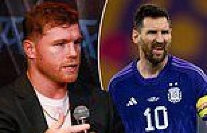 sport news Canelo Alvarez APOLOGISES to Lionel Messi admitting 'I got carried away' in ... trends now