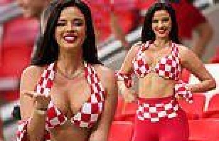 Croatian model, 26, dubbed the Qatar World Cup's 'sexiest fan', once again ... trends now