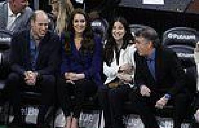 Prince William and Kate Middleton cheer on Boston Celtics at basketball game ... trends now
