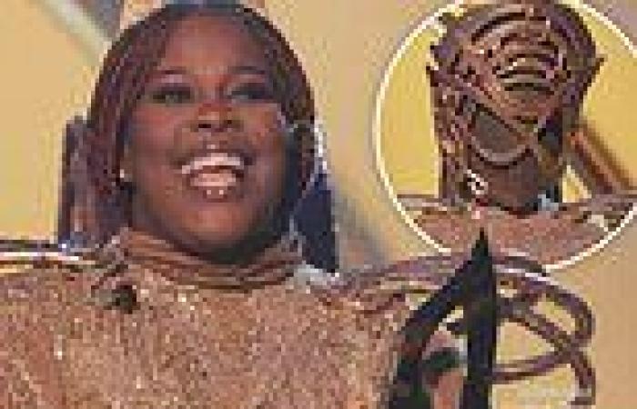 The Masked Singer: Amber Riley wins season eight after performing as the Harp ... trends now