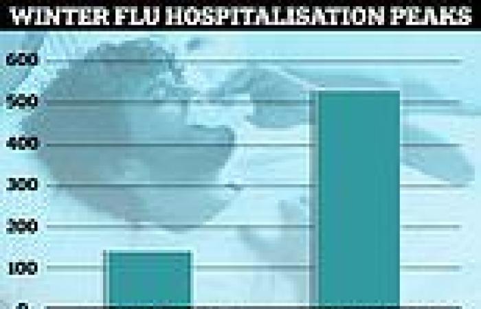 Flu batters the NHS: 40% jump in hospital cases in a week trends now