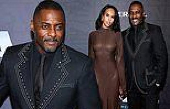 Idris Elba, 50, and stunning wife Sabrina, 33, at 36th Annual Footwear News ... trends now