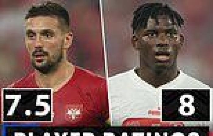 sport news Serbia 2-3 Switzerland - PLAYER RATINGS:   Xhaka and Embolo impress for the ... trends now