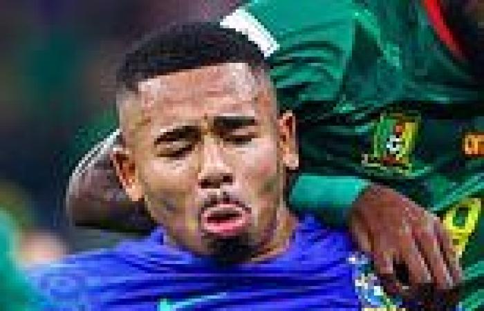 sport news Brazil striker Gabriel Jesus is 'RULED OUT of the World Cup' trends now