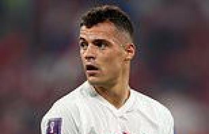 sport news Granit Xhaka denies attempts to goad Serbian bench after grabbing HIS CROTCH ... trends now