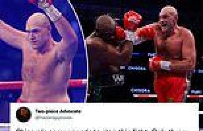 sport news Boxing fans outraged that Derek Chisora was allowed to fight Tyson Fury trends now