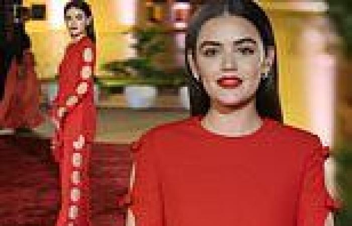 Lucy Hale is ravishing in red during Women In Cinema event in Saudi Arabia trends now