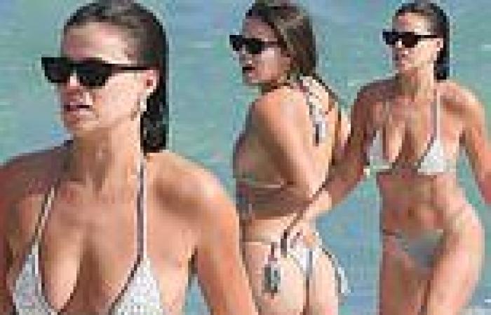Brooks Nader flaunts her sculpted frame in a bikini at Miami Beach trends now