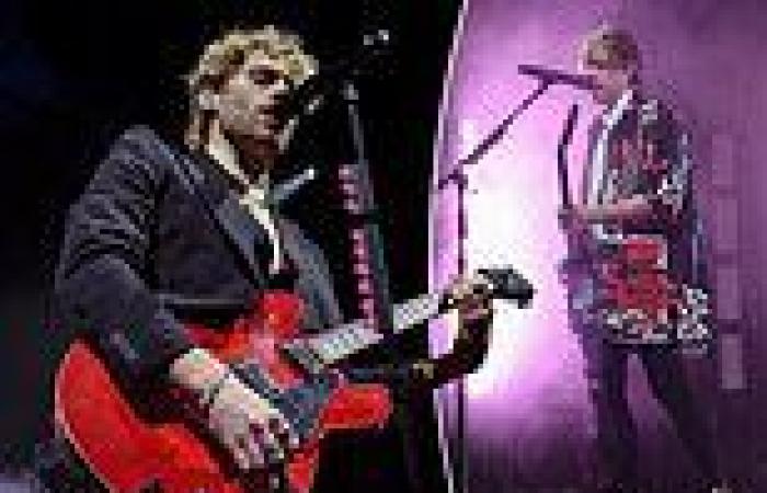 5 Seconds of Summer opt for edgy outfits as they rock the stage in Melbourne trends now