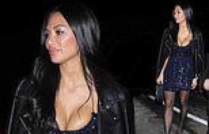 Nicole Scherzinger wows in a dazzling mini dress attending a Christmas party in ... trends now