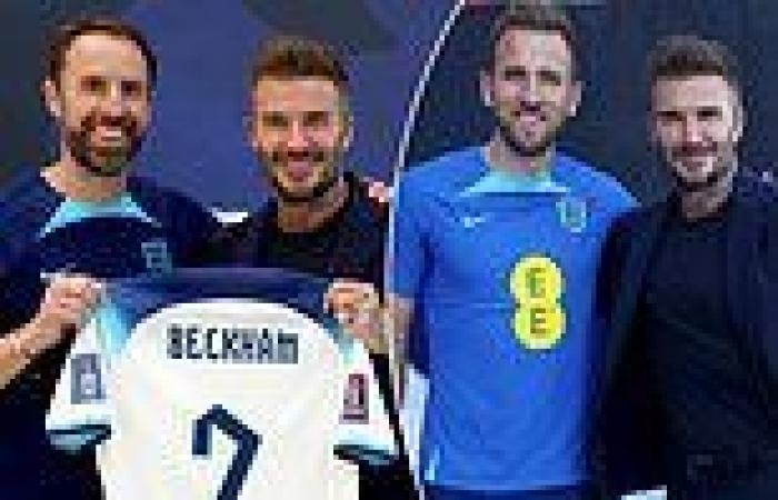 sport news David Beckham is welcomed into the England training camp by Gareth Southgate trends now