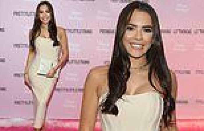 Gemma Owen attends the PrettyLittleThing Christmas Party... after split from ... trends now