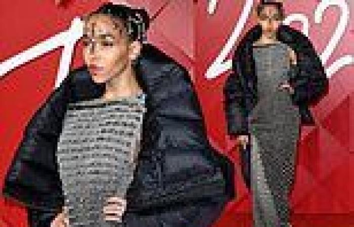 British Fashion Awards 2022: FKA twigs dons bizarre makeup look for the red ... trends now