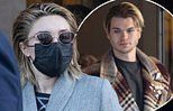 Florence Pugh swaps Fashion Awards gown for a face mask and coat as she leaves ... trends now