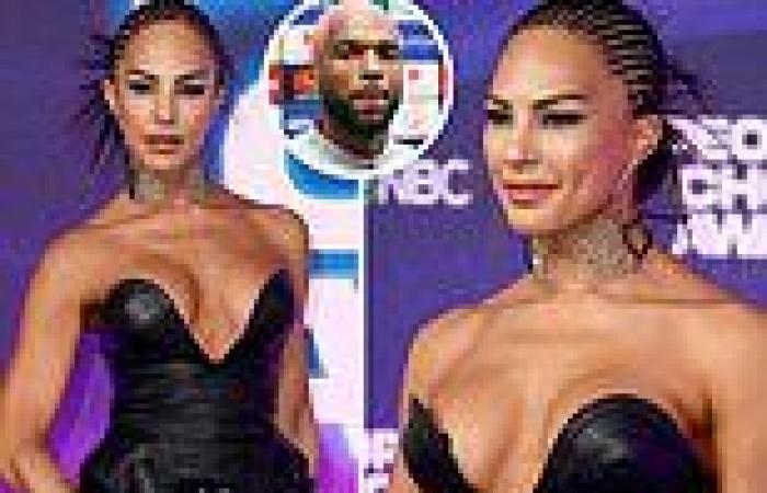 Amanza Smith, 45, almost SPILLS out of  dress  after Ryan Babel, 35, split trends now
