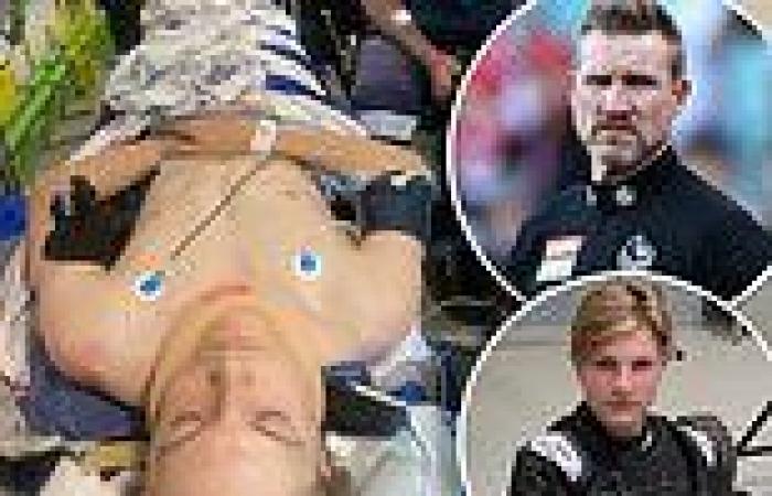 sport news Son of AFL great Nathan Buckley seriously injured in Go Karting accident trends now