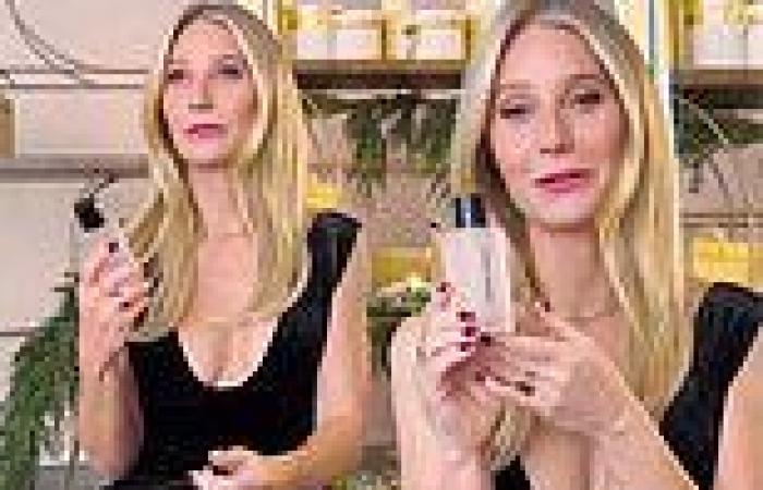 Gwyneth Paltrow sizzles in a plunging velvet dress in Goop holiday gift guide ... trends now