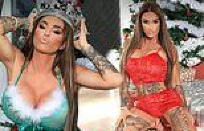 EXC: Newly single Katie Price puts on a VERY busty display in racy lingerie for ... trends now