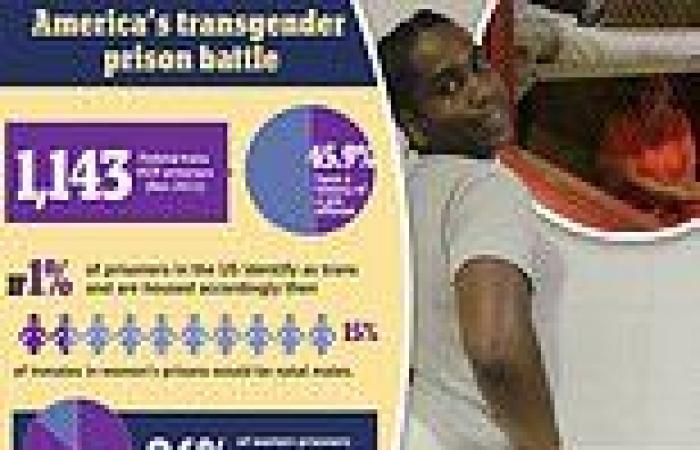 Male-to-female Trans inmates drive rising numbers of rapes and abuse in women's ... trends now