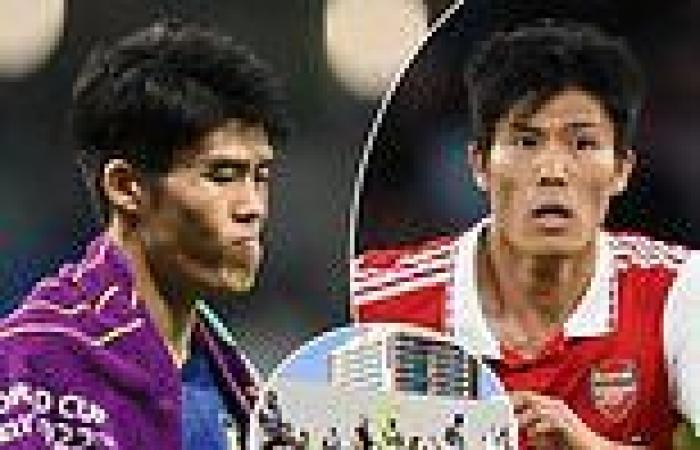 sport news Takehiro Tomiyasu flies to Dubai to join Arsenal team after Japan's ... trends now