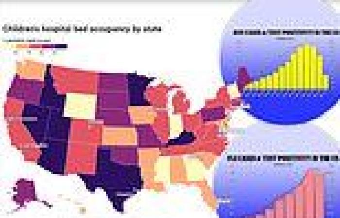How busy is YOUR state's pediatric hospital? Interactive map highlights most ... trends now