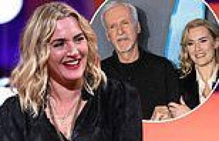 Kate Winslet says she loved working with Titanic director James Cameron again ... trends now