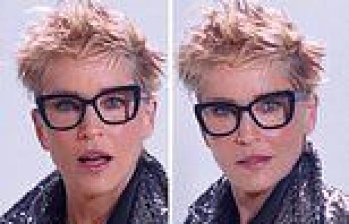 Sharon Stone looks stunning and youthful in cat-eye glasses while promoting ... trends now