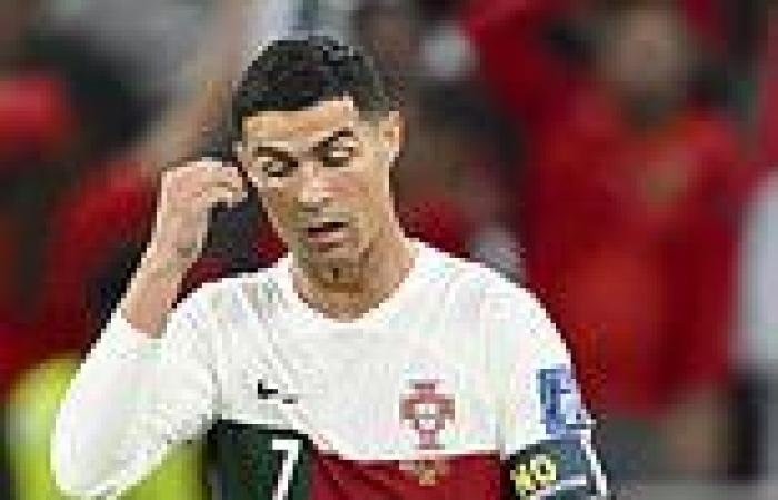 sport news Cristiano Ronaldo in TEARS walking down the tunnel as Portugal are dumped out ... trends now