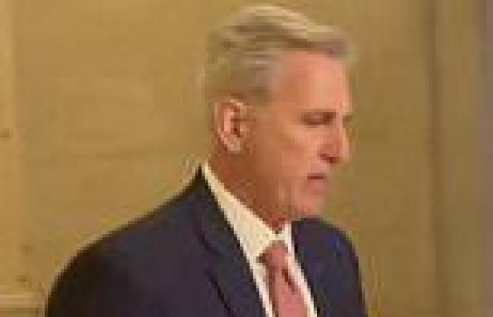 Kevin McCarthy ALREADY moves into Speaker's office and insists 'we will have a ... trends now