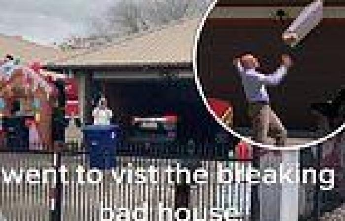 'Mexican trash!' Woman who owns Breaking Bad house filmed hurling abuse outside ... trends now