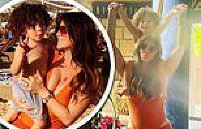 Corrie's Brooke Vincent stuns in a plunging orange swimsuit while holidaying in ... trends now