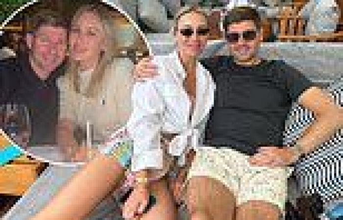 Football legend Steven Gerrard posts cute holiday snap of him and wife Alex trends now