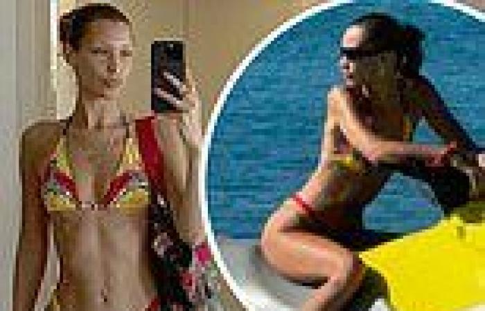 Bella Hadid shows off her slim figure in vacation photos on a jet ski and with ... trends now