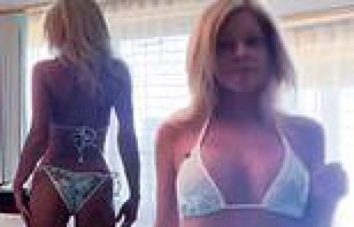 Donna D'Errico, 54, flaunts her swimsuit body after she was shamed for sharing ... trends now