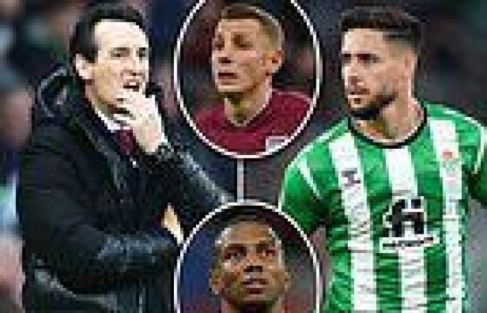 sport news Aston Villa are attempting to sign Real Betis left-back Alex Moreno in January trends now