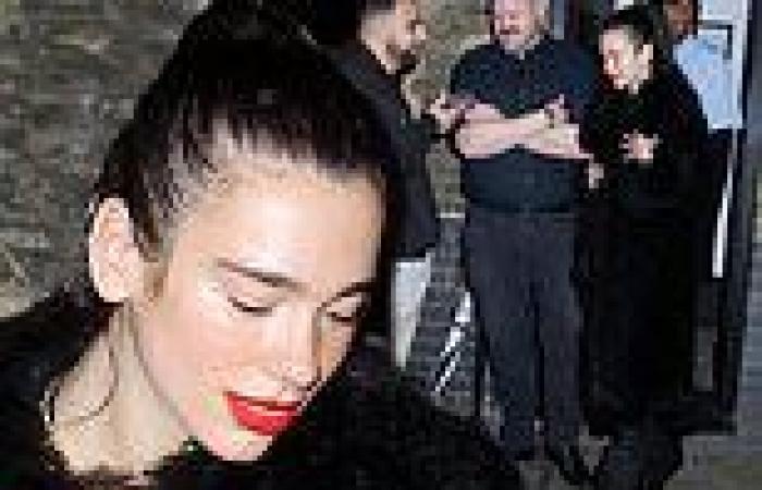 Dua Lipa enjoys an evening at the Chiltern Firehouse with friends trends now